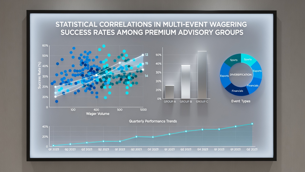 Data visualization of correlation coefficients across football, tennis, and horse racing accumulator outcomes